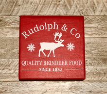Load image into Gallery viewer, &#39;Reindeer and Co&#39; Tiered Stand Sign

