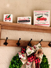 Load image into Gallery viewer, Santa&#39;s Workshop Tiered Stand Sign
